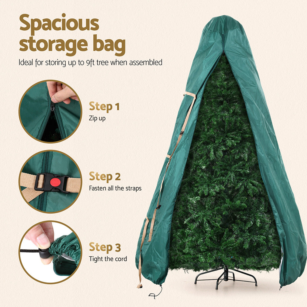 Jingle Jollys Christmas Tree Storage Bag Fits Up to 9ft Tree Xmas Bag