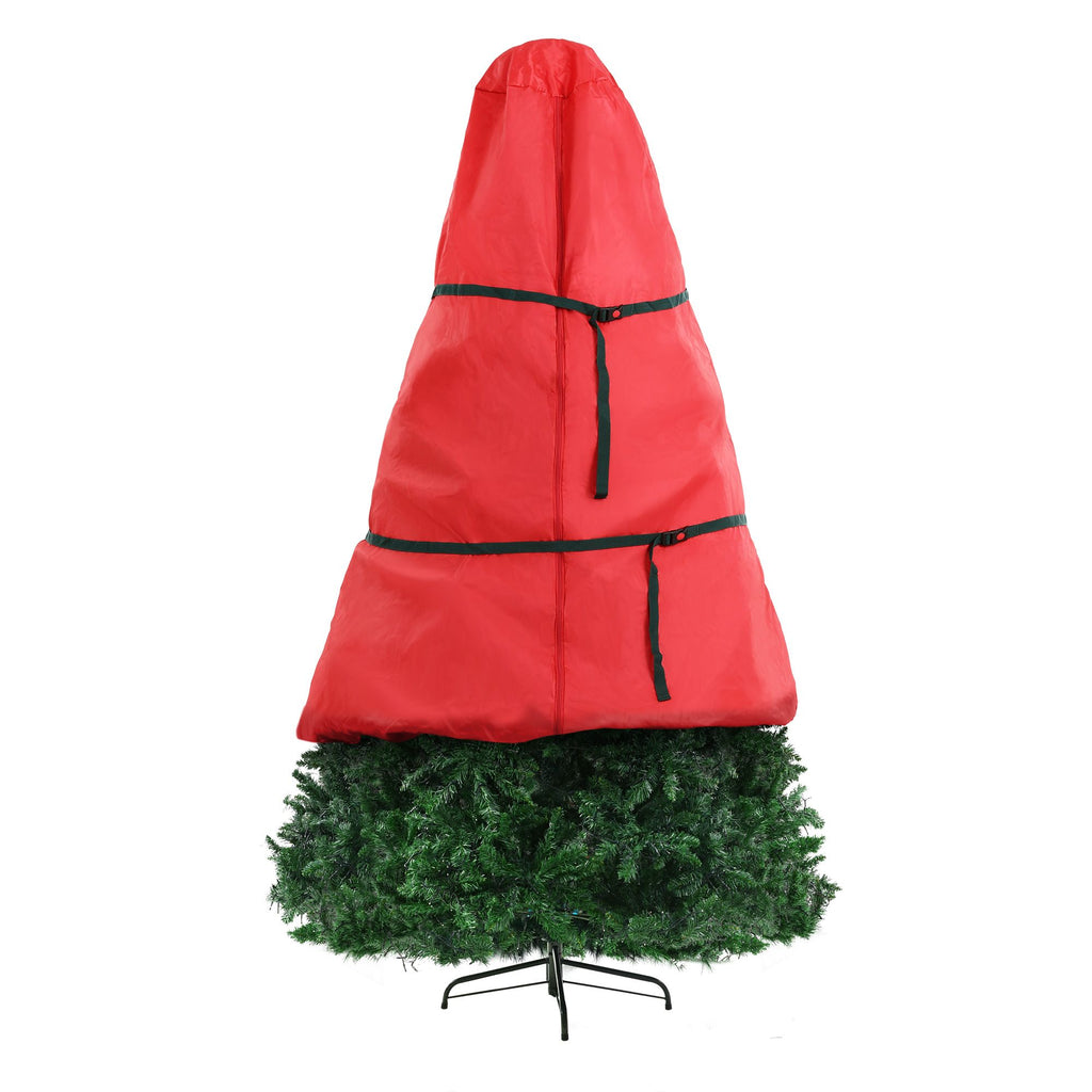 Jingle Jollys 2.4 m Pre-Lit Christmas Tree, 1,488 Warm White LEDs, photo 3 of 8