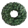 Jingle Jollys Christmas Wreath 60cm Artificial Green Garland Door