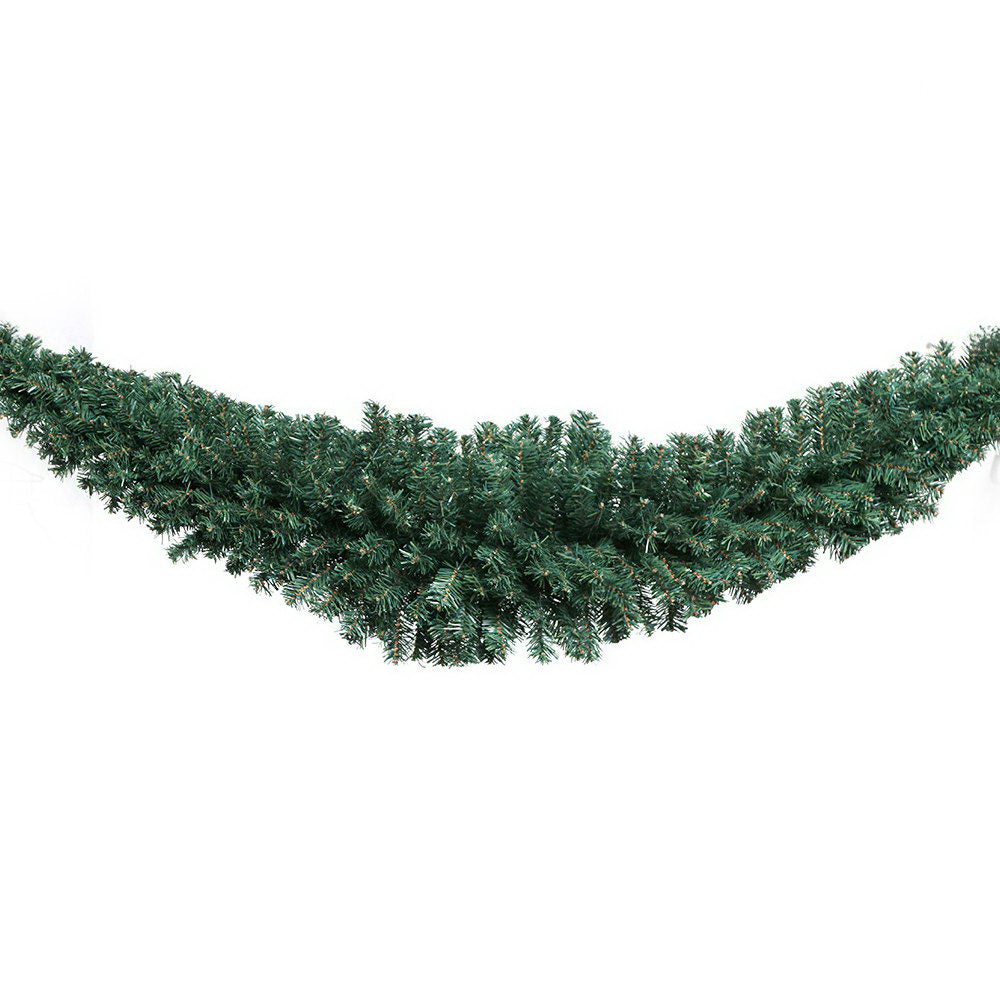 Jingle Jollys 2.4m Christmas Garland Xmas Decorations Green Wedding