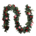 Jingle Jollys 2.7m Christmas Garland with Decorations Xmas Wedding