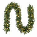 Jingle Jollys 2.7M Christmas Garland 8 Mode LED Lights Timing 200Tips