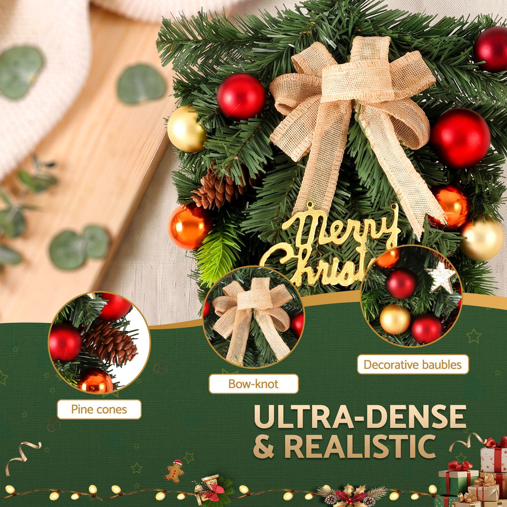 Jingle Jollys Hanging Christmas Garland 50CM Ornaments Party