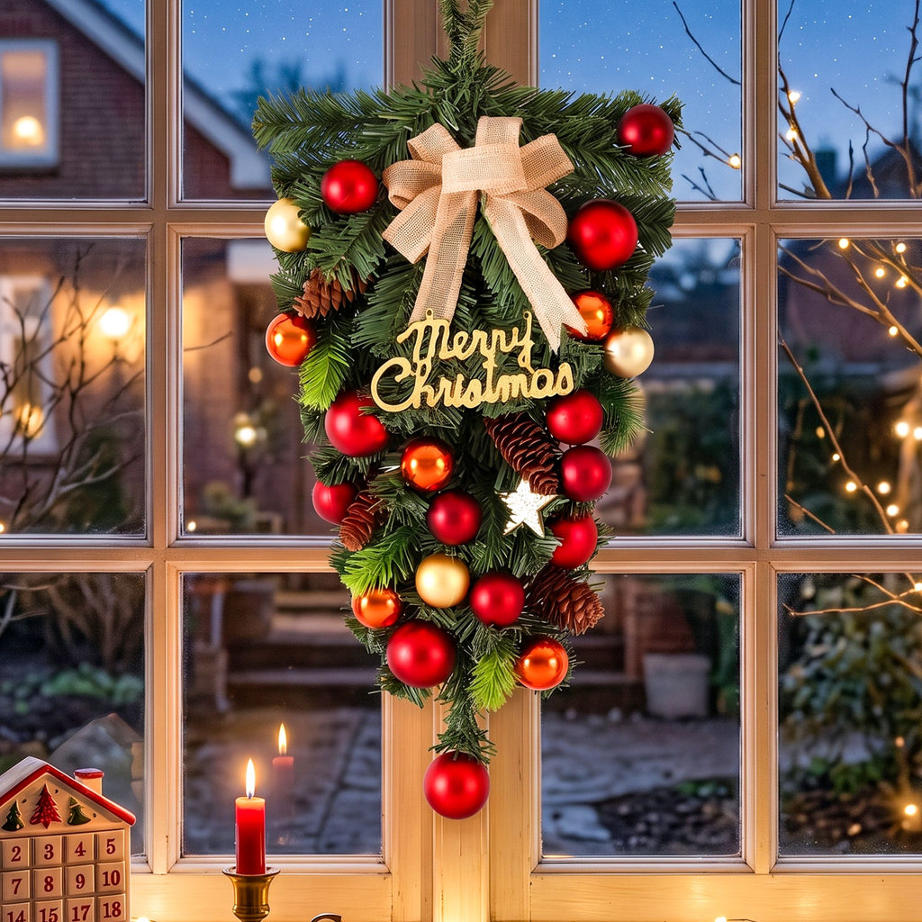 Jingle Jollys Hanging Christmas Garland 50CM Ornaments Party