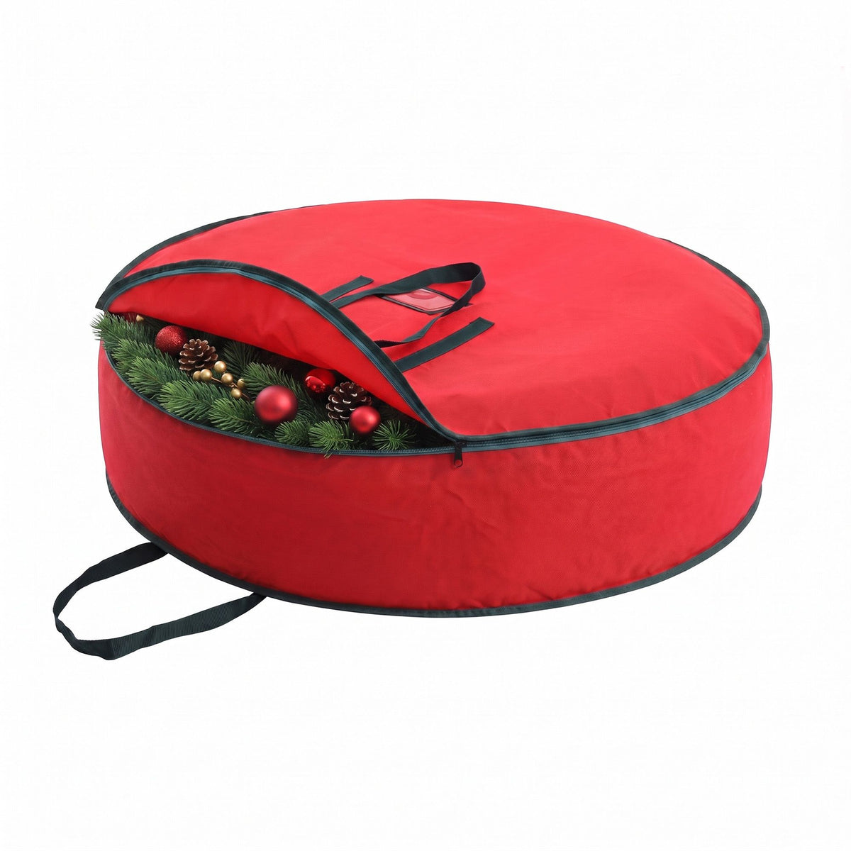 Jingle Jollys Christmas Garland Wreath Storage Bag Baubles Ornaments