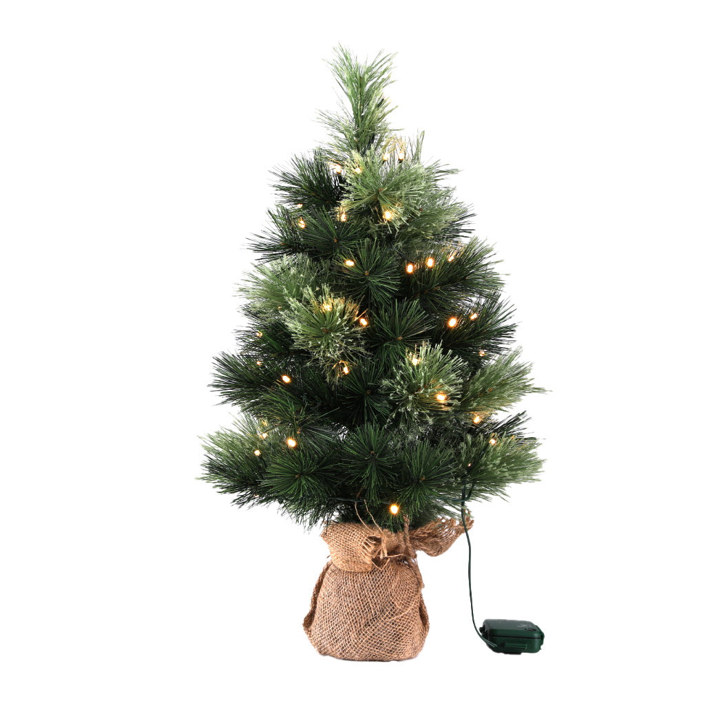 Jingle Jollys Battery Lit Tabletop Christmas Tree, 60 cm, photo 3 of 7