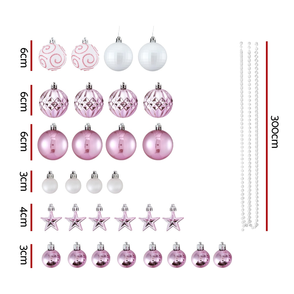 Jingle Jollys 33pcs Christmas Tree Decorations Set Baubles Ornaments