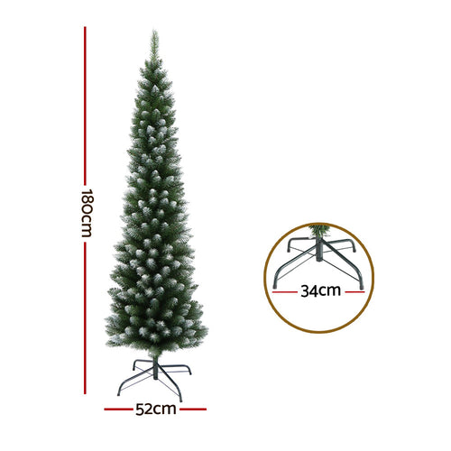 Jingle Jollys Snowy Christmas Tree, 1.8 m, 300 Tips, photo 2 of 7