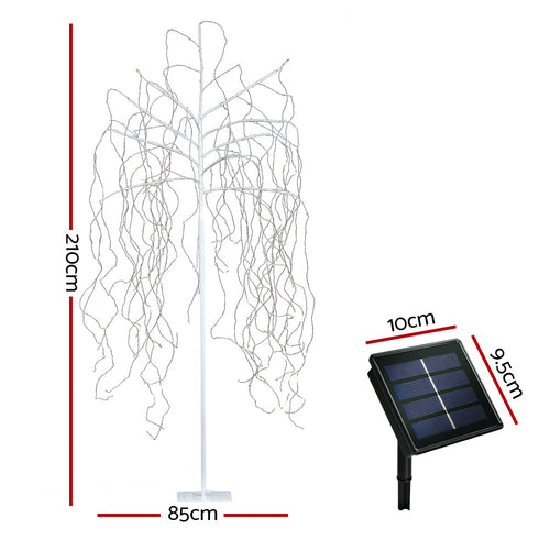 Jingle Jollys Solar LED Christmas Tree, 600 LED, 2.1 m, photo 2 of 6