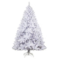 Jingle Jollys Christmas Tree 2.1m 1000 White Tips Xmas Tree