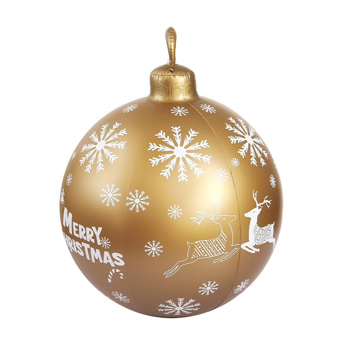 Jingle Jollys Christmas Inflatable Ball Bauble 60cm Outdoor