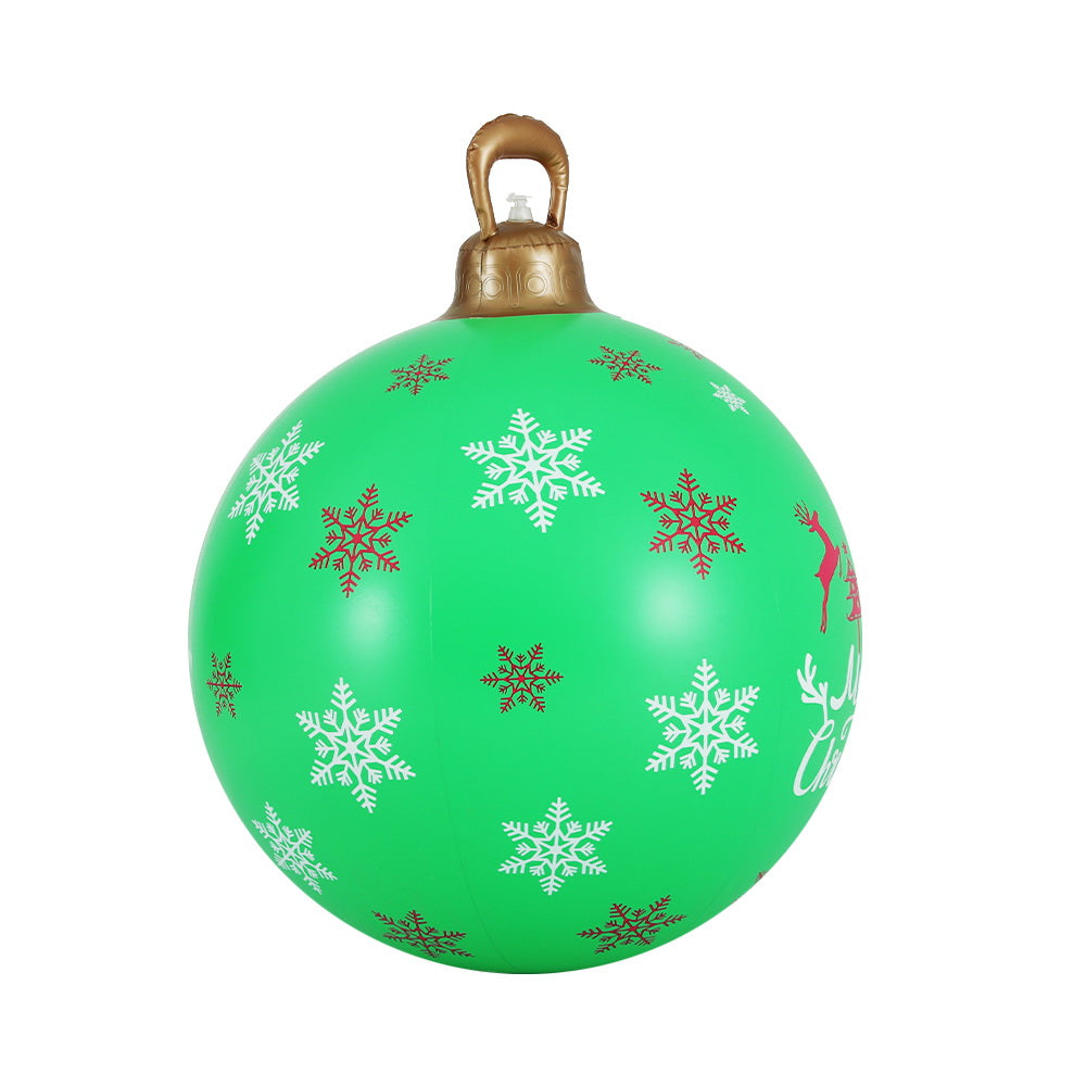 Jingle Jollys Christmas Inflatable Ball Bauble 60cm Outdoor