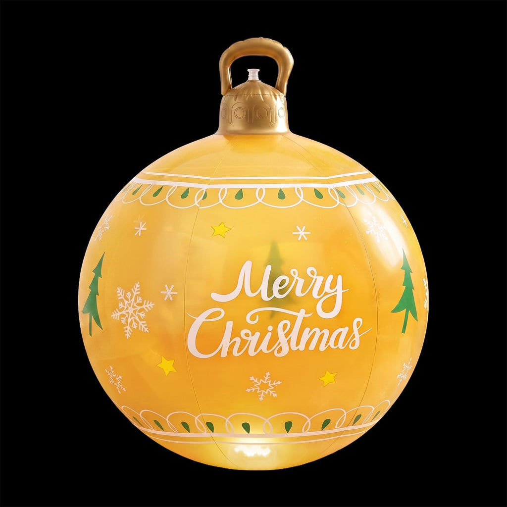 Jingle Jollys Christmas Inflatable Ball 60cm Led Illuminated Xmas