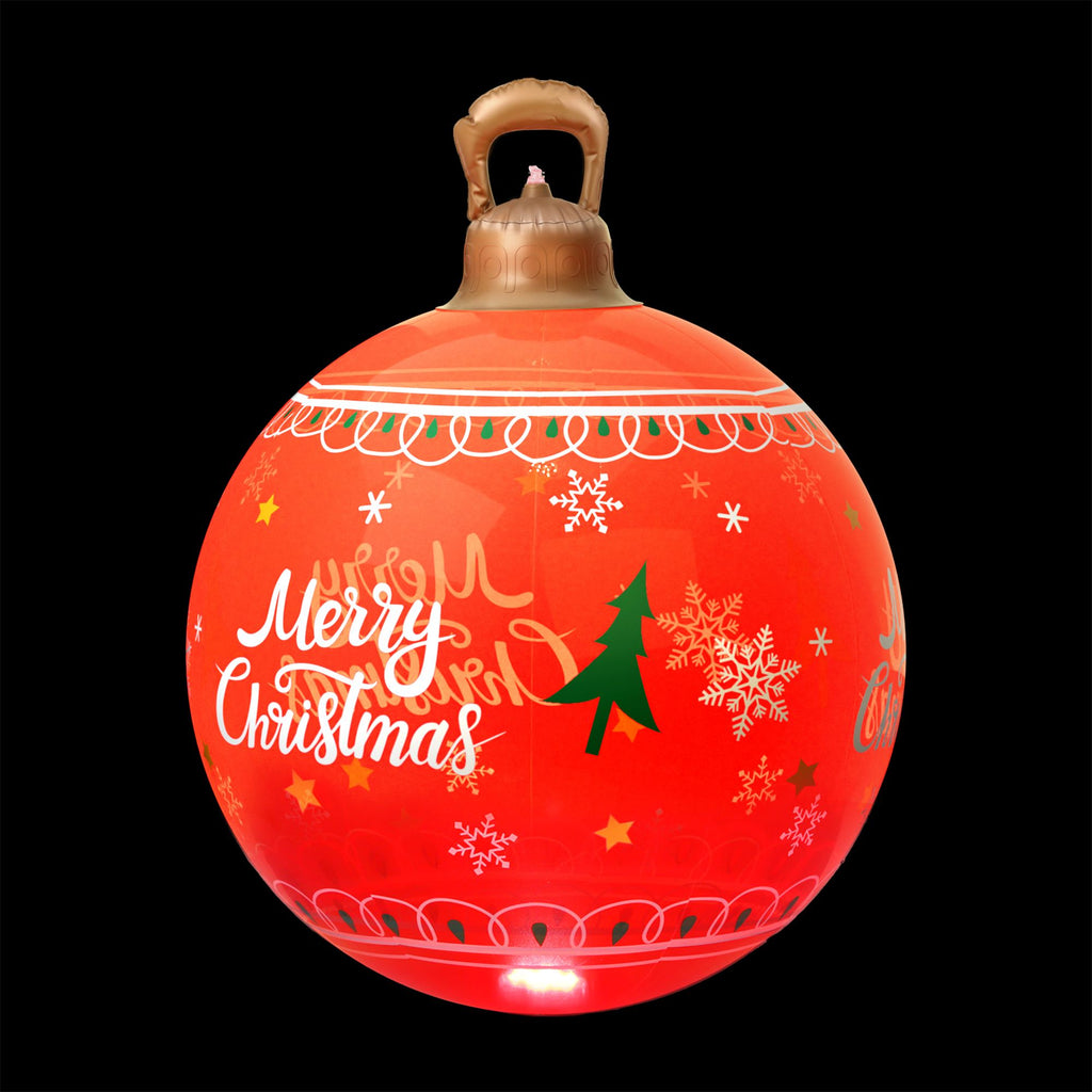 Jingle Jollys Christmas Inflatable Ball 60cm Led Illuminated Xmas