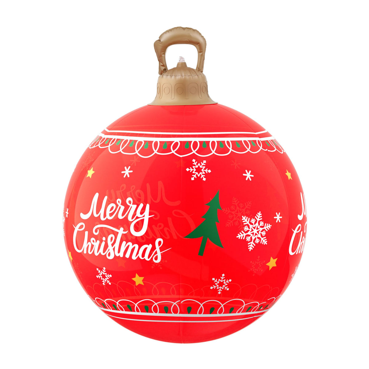 Jingle Jollys Christmas Inflatable Ball 60cm Led Illuminated Xmas