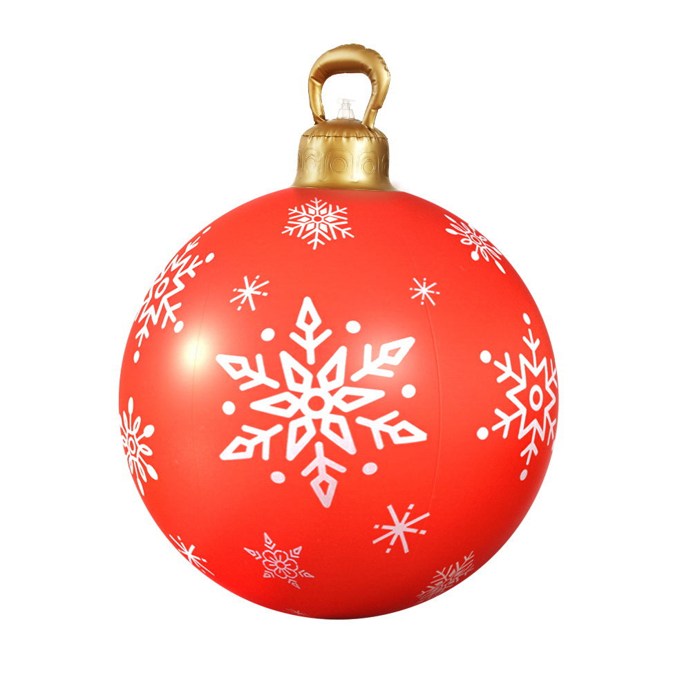Jingle Jollys Christmas Inflatable Ball Bauble 60cm Outdoor