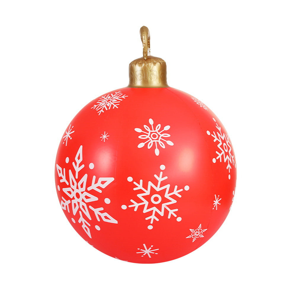 Jingle Jollys Christmas Inflatable Ball Bauble 60cm Outdoor