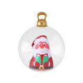 Jingle Jollys Christmas Inflatable Ball 60cm Santa Decoration