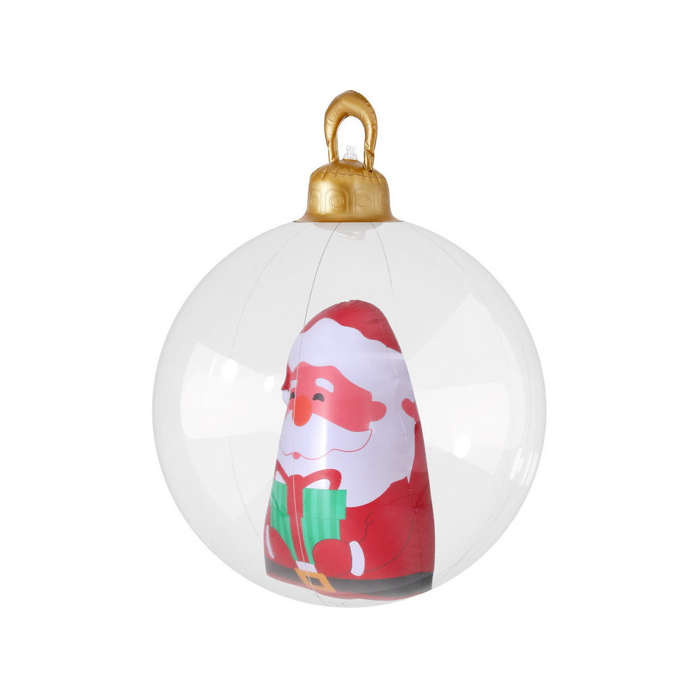 Jingle Jollys Christmas Inflatable Ball 60cm Santa Decoration
