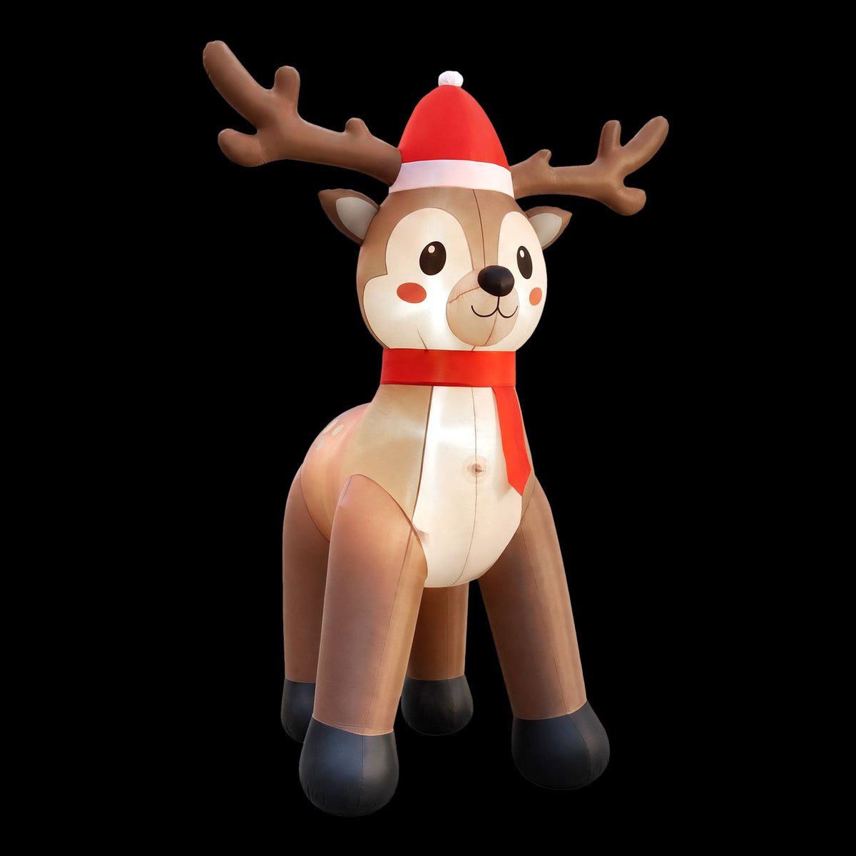 Jingle Jollys Christmas Inflatable Reindeer 2.5M Illuminated
