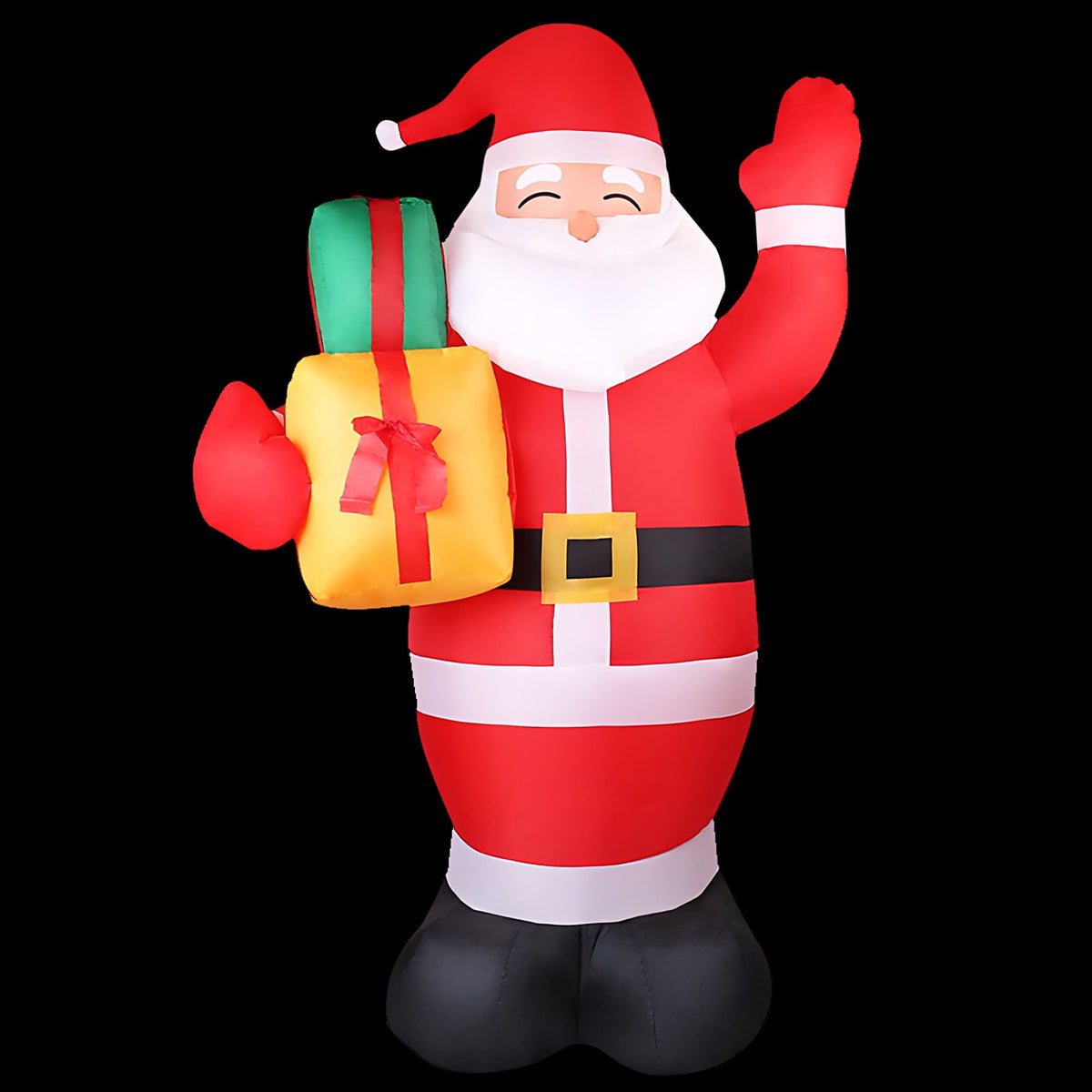 Jingle Jollys Christmas Inflatable Santa 2.4M Illuminated