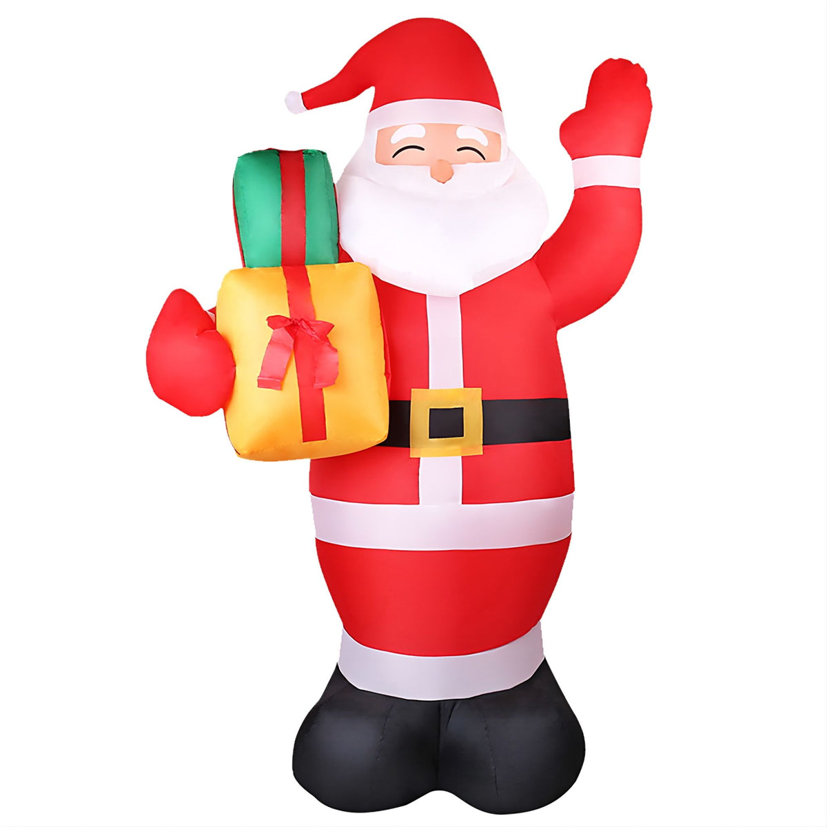 Jingle Jollys Christmas Inflatable Santa 2.4M Illuminated