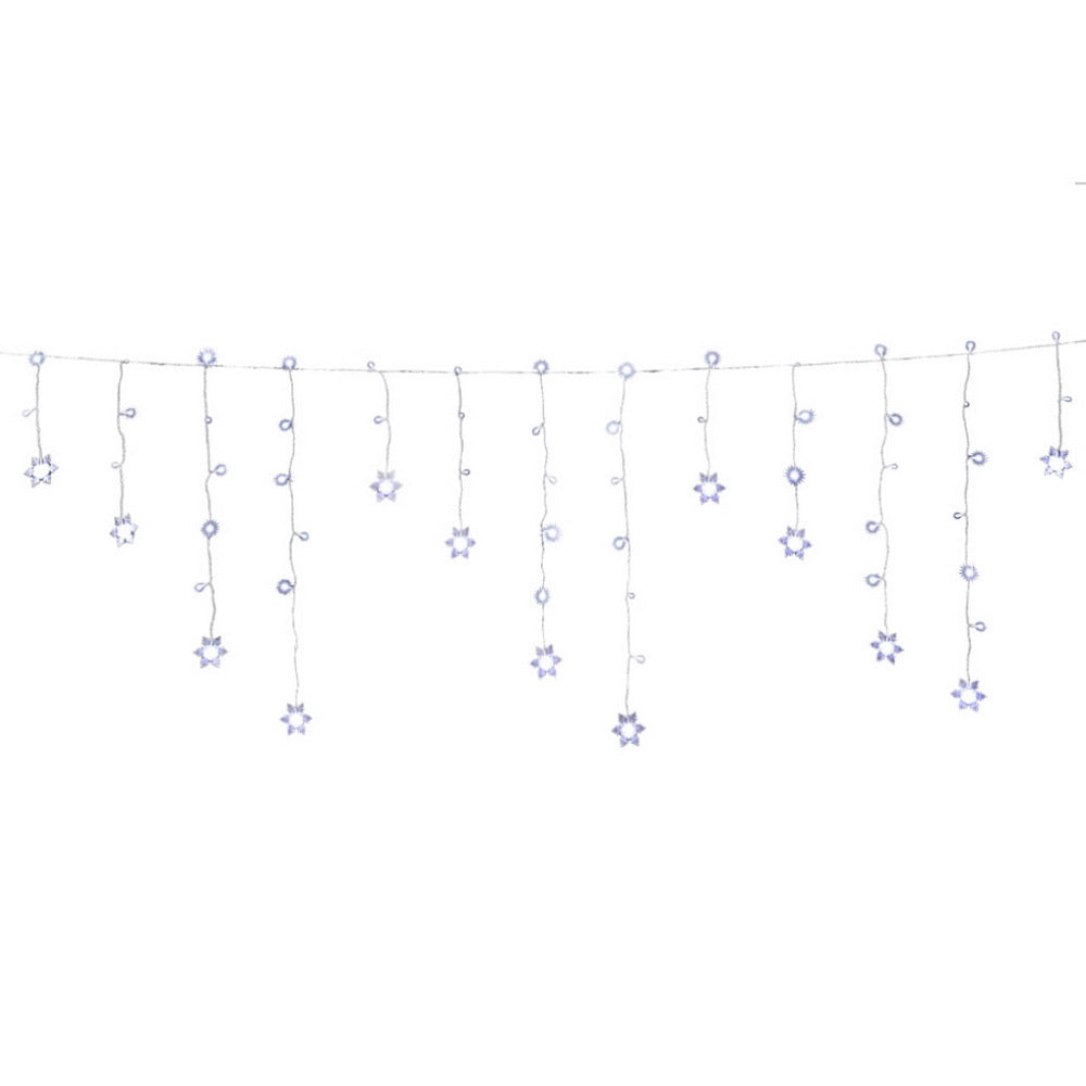 Jingle Jollys 6M Christmas Icicle Lights String Light 160 LED Solar