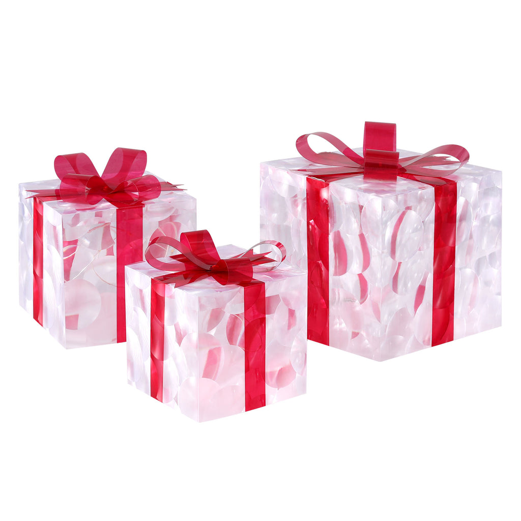 Jingle Jollys Christmas Lights 70 LED Fairy Light Gift Box 3pcs