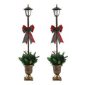 Jingle Jollys Christmas Lights 125cm Lamp Post 50 LED Fairy Light
