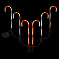 Jingle Jollys 6 PCS Christmas Lights Path Ground Light Garden