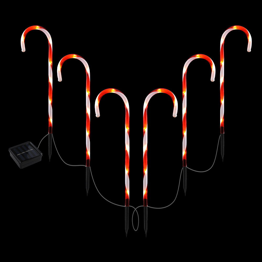 Jingle Jollys 6 PCS Christmas Lights Path Ground Light Garden