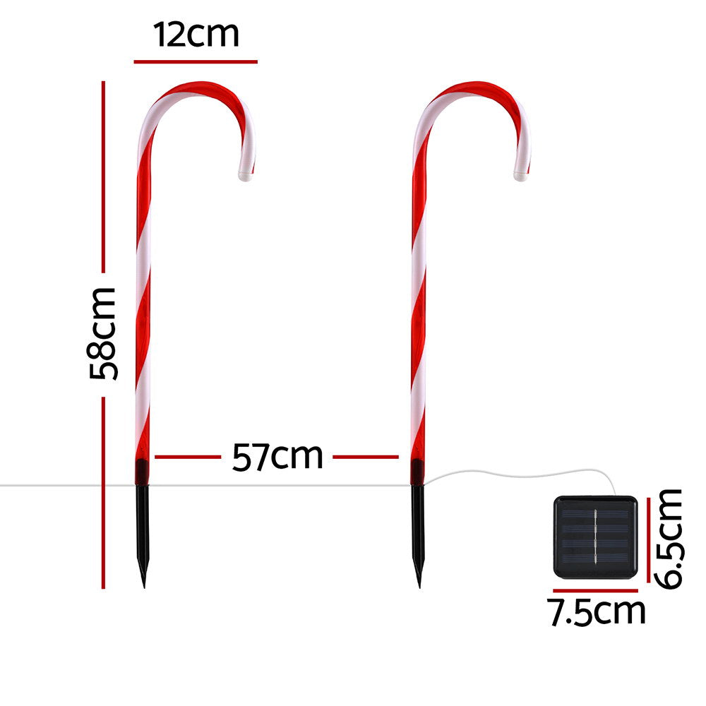 Jingle Jollys 6 PCS Christmas Lights Path Ground Light Garden