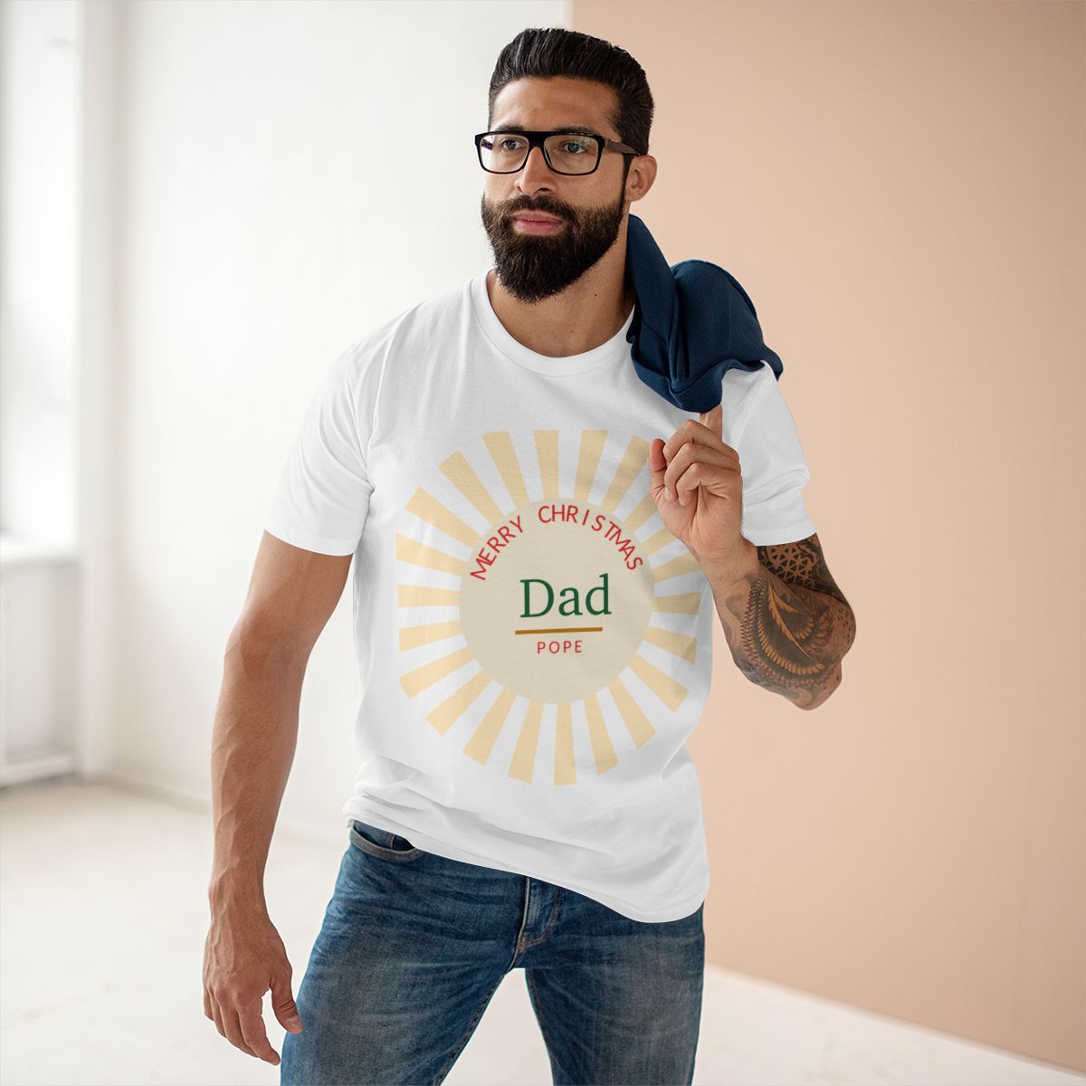 Adult Personalised Christmas Tee