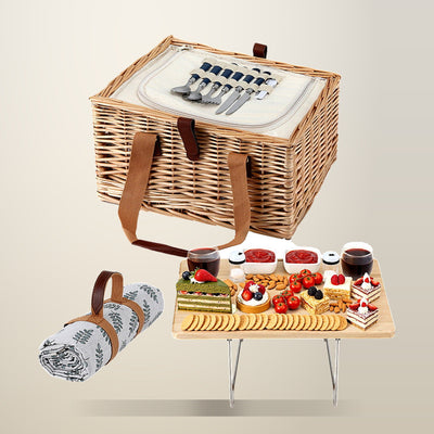 Alfresco Picnic Basket Set for 2