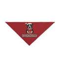 American Staffy personalised Christmas pet bandana, tie-on style