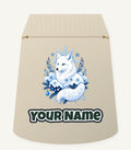 Arctic Fox in Snowflakes Personalised Santa Sack