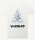 Arctic Snow Tree with Polar Bears Personalised Christmas T-Shirt and Hoodie