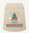 Atomic Mid Century Tree Personalised Santa Sack
