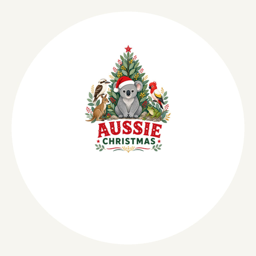 Aussie Animals Christmas Tree Personalised Pewter Christmas Ornament