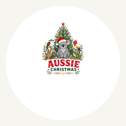 Aussie Animals Christmas Tree Personalised Pewter Christmas Ornament