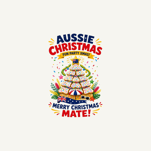 Aussie Christmas Cookie Tree Personalised Christmas Mug