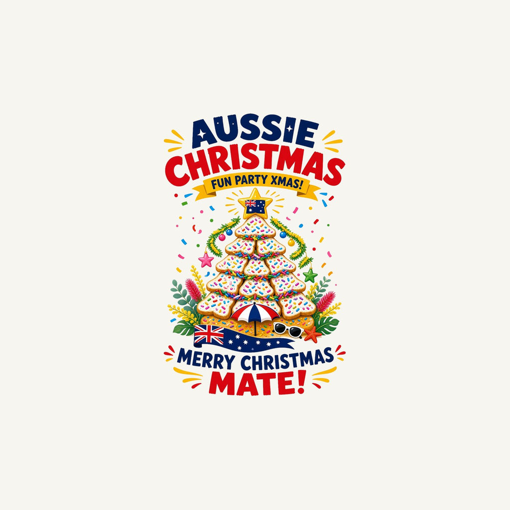 Aussie Christmas Cookie Tree Personalised Christmas Mug