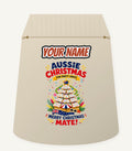 Aussie Christmas Cookie Tree Personalised Santa Sack