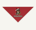 Australian Kelpie personalised Christmas pet bandana, tie-on style