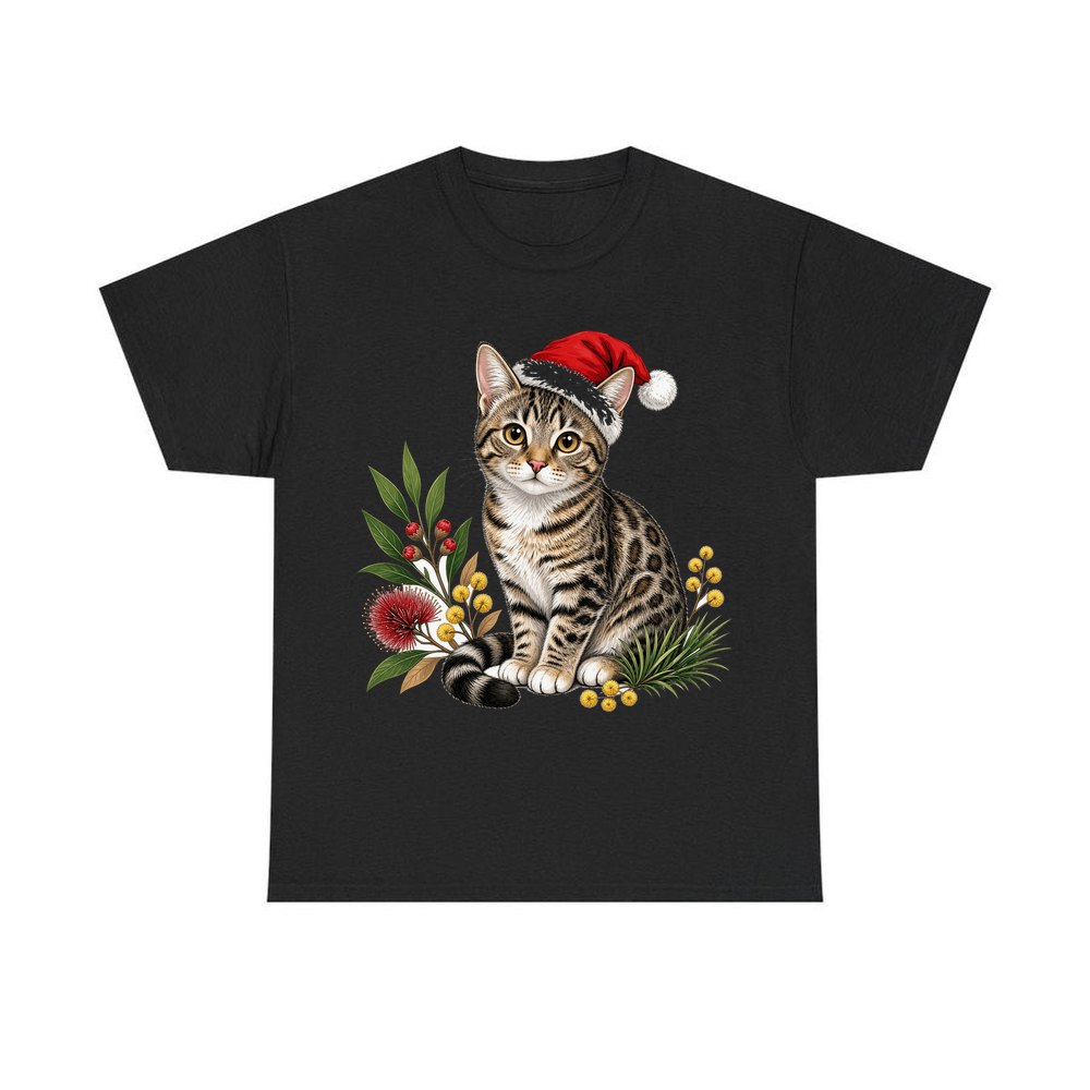 Australian Mist personalised Christmas T-shirt in black