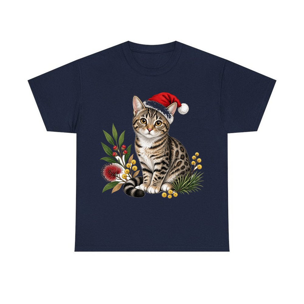 Australian Mist personalised Christmas T-shirt in navy