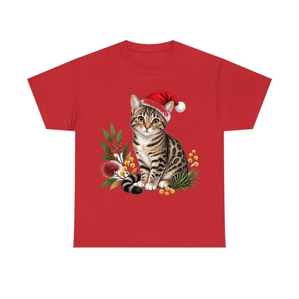 Australian Mist personalised Christmas T-shirt in red