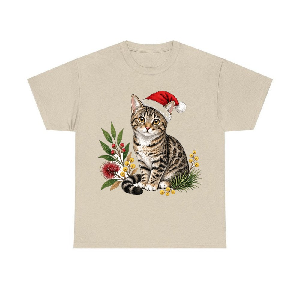 Australian Mist personalised Christmas T-shirt in sand
