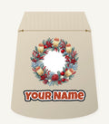 Australian Native Banksia Wreath Personalised Santa Sack