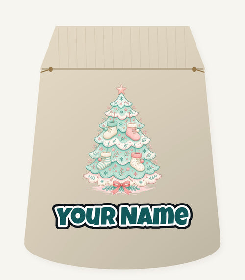 Baby Booties Tree Personalised Santa Sack